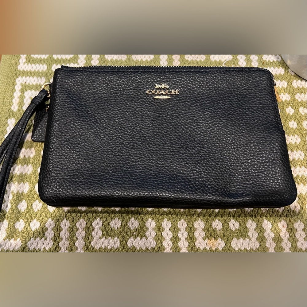 Coach Double Zip Wallet